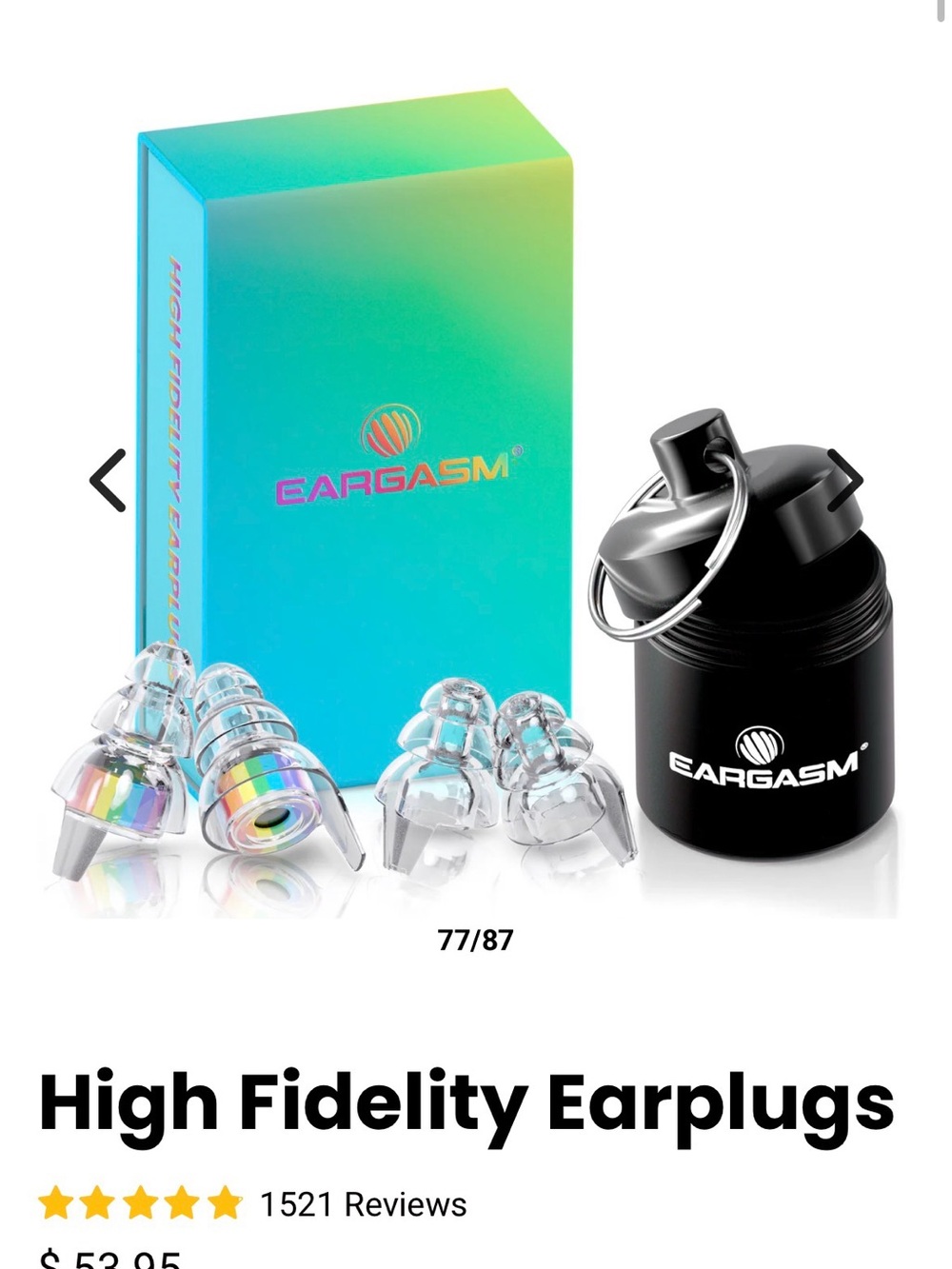 BRAND NEW High Fidelity Earplugs